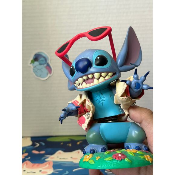 Disney LIlo & Stitch Hula Boinger Hasbro 2002 Bobblehead - Picture 7 of 11